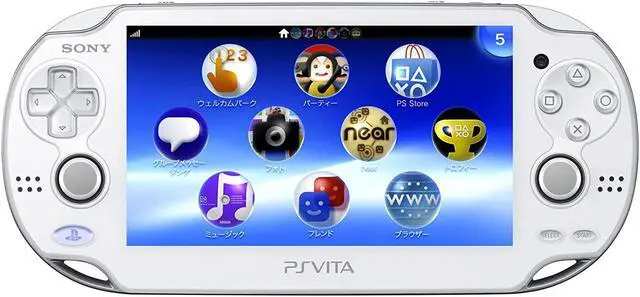 Main image of PlayStation Vita (PS vita 1000) Wi-Fi model - Crystal White