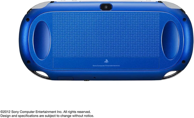 Alt view image 3 of 3 - Play Station Vita, (PS Vita) WiFi Sapphire Blue, 1000