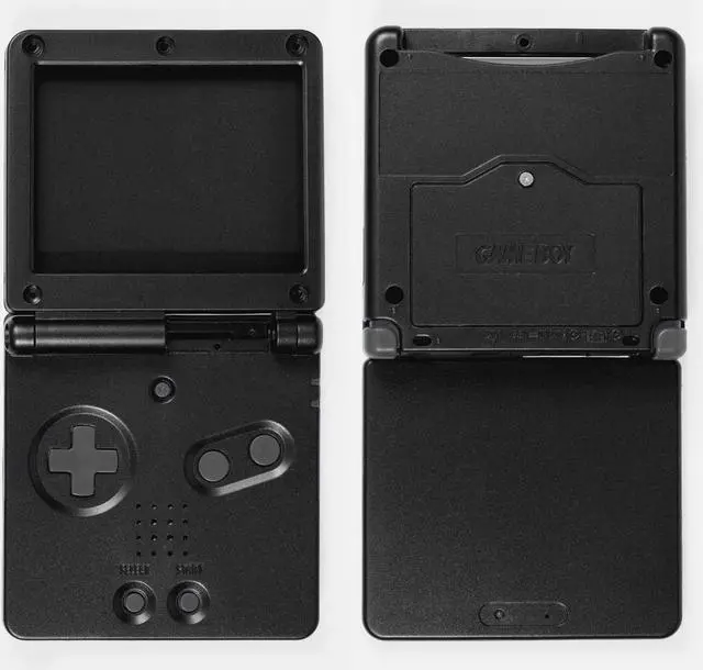 Alt view image 2 of 3 - Nintendo Gameboy Advance SP Console - Black