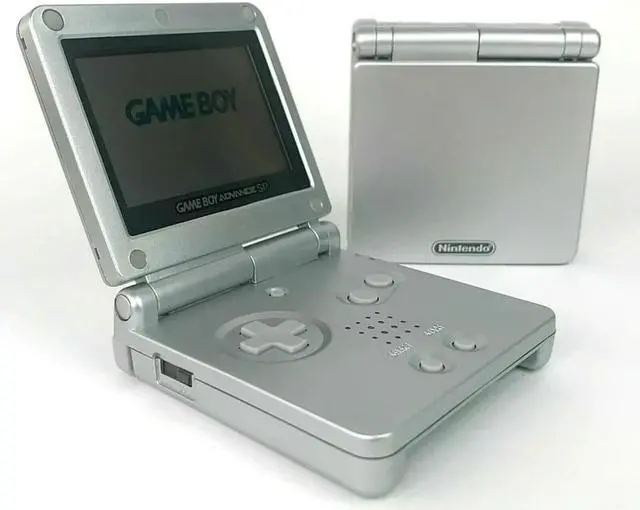 Main image of Nintendo Gameboy Advance SP Console - Silver