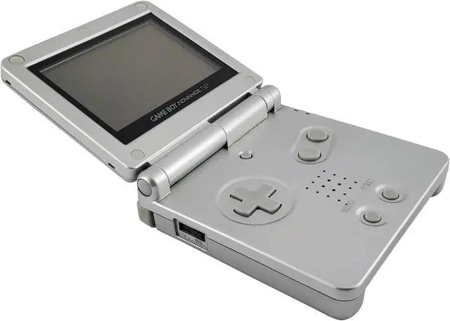 Alt view image 2 of 4 - Nintendo Gameboy Advance SP Console - Silver