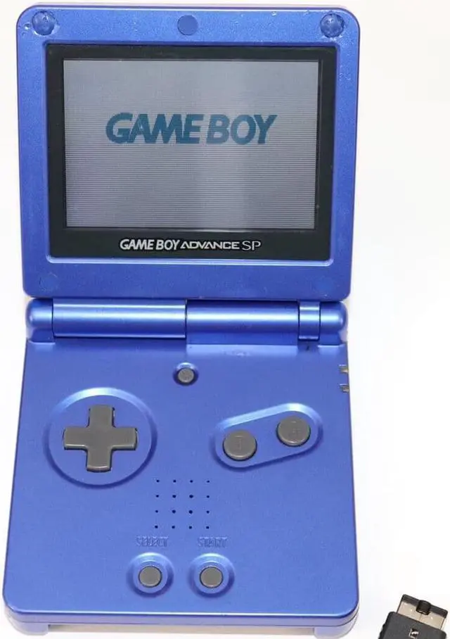 Alt view image 2 of 4 - Nintendo Gameboy Advance SP - Cobalt Blue