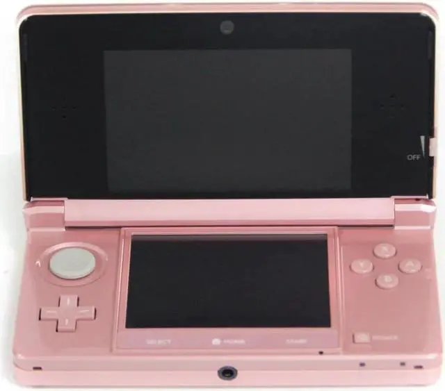 3DS ブラック   DSlite ピンク Nintendo 3DS Pearl Pink Console [NA] - Consolevariations