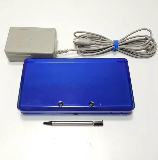 Alt view image 4 of 5 - Nintendo 3DS Console Cobalt Blue Used