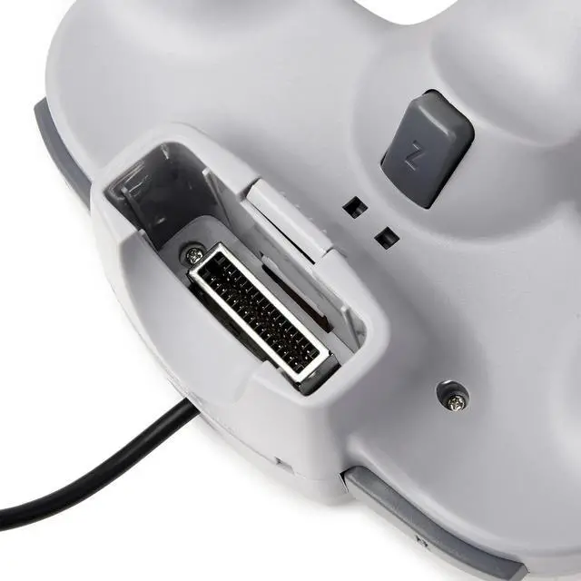 Alt view image 2 of 5 - Nintendo Compatible Retrolio Games Classic N64 Wired Controller for Nintendo 64 Console Gray (Third-Party Compatible)
