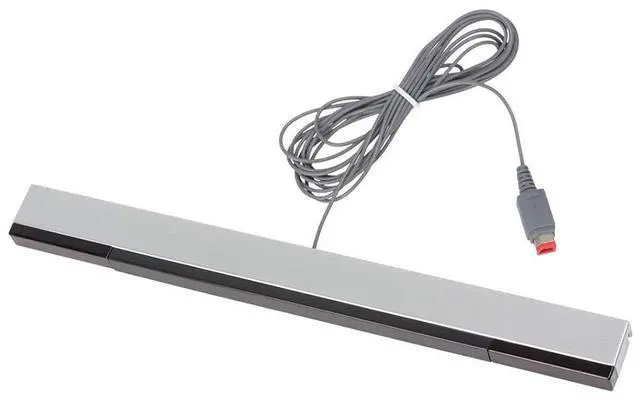 Alt view image 3 of 4 - Nintendo Wii Sensor Bar Wired Replacement Accessory for Nintendo Wii/Wii U Console  3rd Party Infrared Motion Tracking Receiver