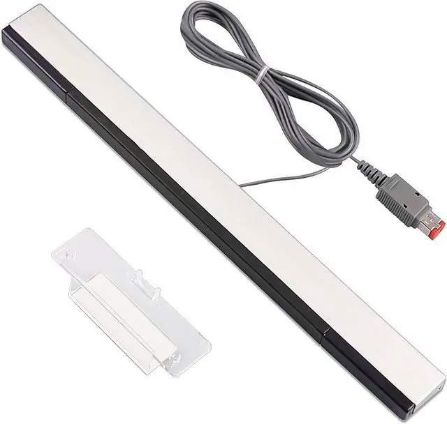 Alt view image 4 of 4 - Nintendo Wii Sensor Bar Wired Replacement Accessory for Nintendo Wii/Wii U Console  3rd Party Infrared Motion Tracking Receiver