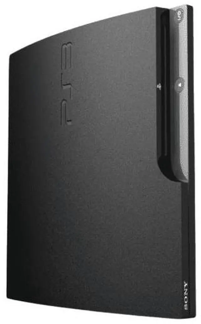 Alt view image 3 of 5 - Sony Playstation 3 PS3 Console Slim 160GB Console, Black