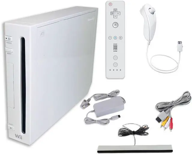 Main image of Nintendo Wii Console White Refurbished Legacy Nintendo Game System Consumer Electronics