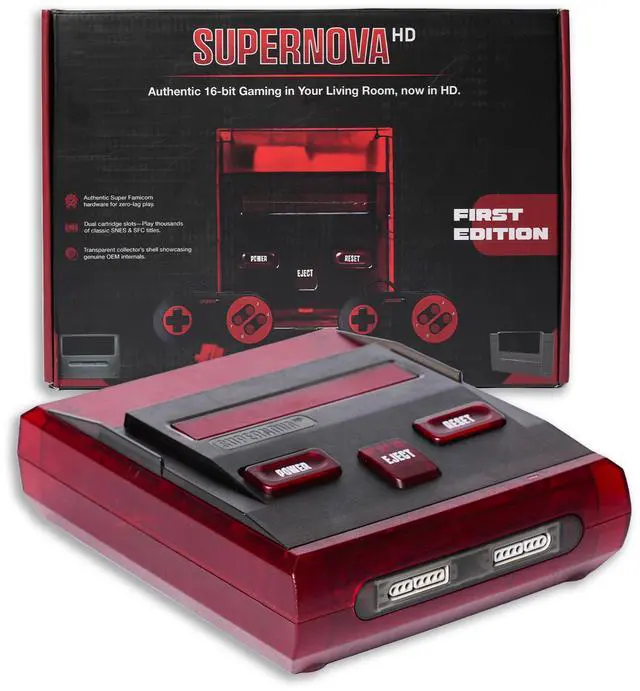 Alt view image 3 of 7 - SuperNova HD Console Game Console Play SNES | Famicom Classics