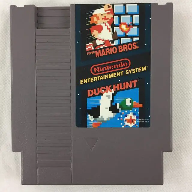 Alt view image 4 of 4 - Nintendo - Super Mario Brothers/Duck Hunt Video Games - NES Game