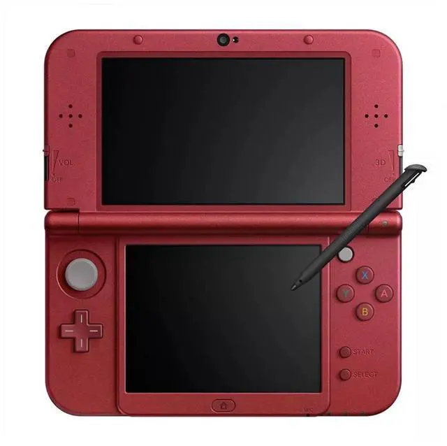 Alt view image 3 of 3 - Nintendo - Neew 3DS XL Handheld Gaming Console - Red (Refurbished)