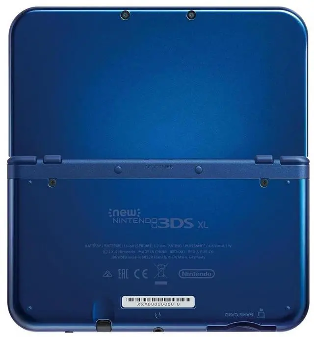 Alt view image 4 of 4 - Nintendo - Neew 3DS XL Handheld Gaming Console (Refurbished) - Blue