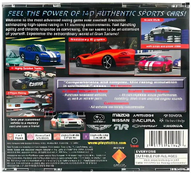 Alt view image 3 of 3 - Sony - Gran Turismo PlayStation Video Games - PS1 Game