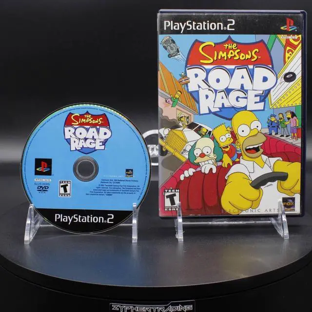 Alt view image 3 of 3 - Sony - Simpsons Road Rage PlayStation Video Games - PS2 Game
