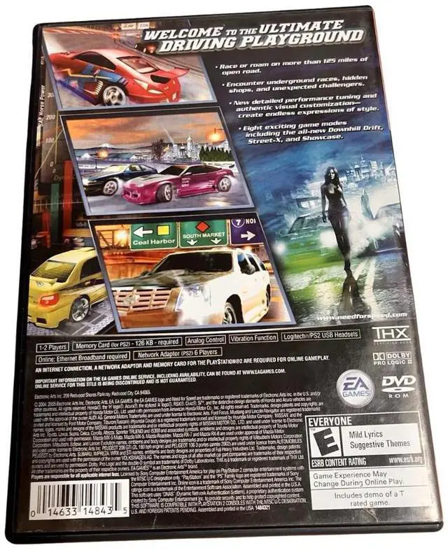 Alt view image 3 of 3 - Sony - Need for Speed Underground 2 PlayStation Video Games - PS2 Game