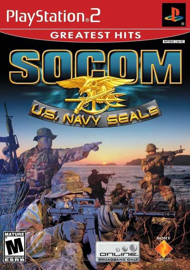 Main image of Sony - SOCOM II US Navy Seals PlayStation 2 Video Games - PS2 Game