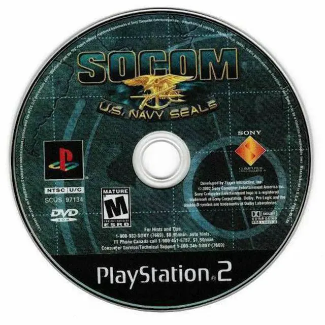 Alt view image 2 of 4 - Sony - SOCOM II US Navy Seals PlayStation 2 Video Games - PS2 Game