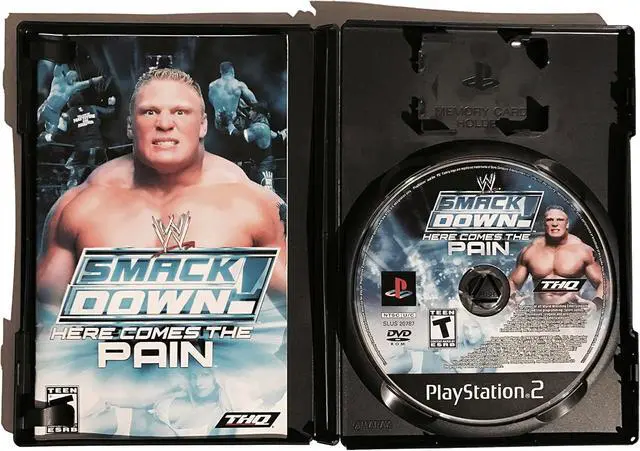 Alt view image 3 of 3 - Sony - WWE Smackdown Here Comes the Pain PlayStation 2 Video Game - PS2 Game