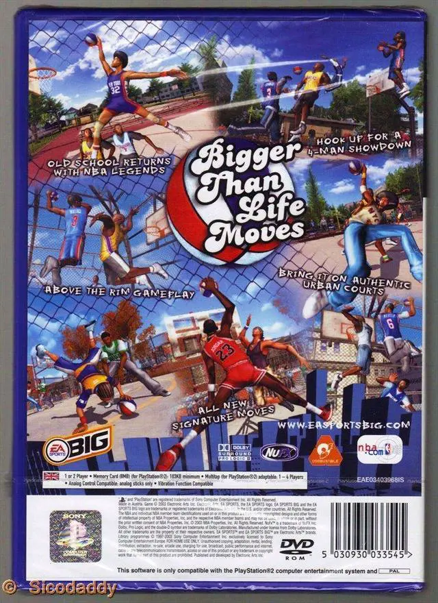 Alt view image 2 of 3 - Sony - NBA Street Vol 2 PlayStation Video Game - PS2 Game