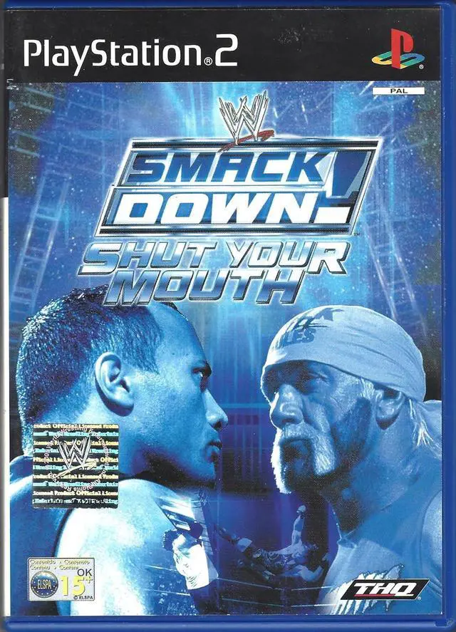 Main image of Sony - WWE smackdown Shut Your Mouth PlayStation Video Game - PS2 Game