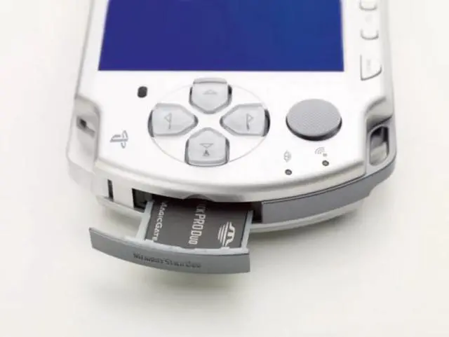 Alt view image 2 of 5 - Sony PSP-2000 Slim & Lite Handheld Game Console Ice Silver