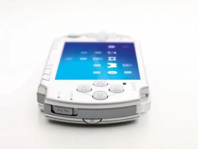 Alt view image 5 of 5 - Sony PSP-2000 Slim & Lite Handheld Game Console Ice Silver