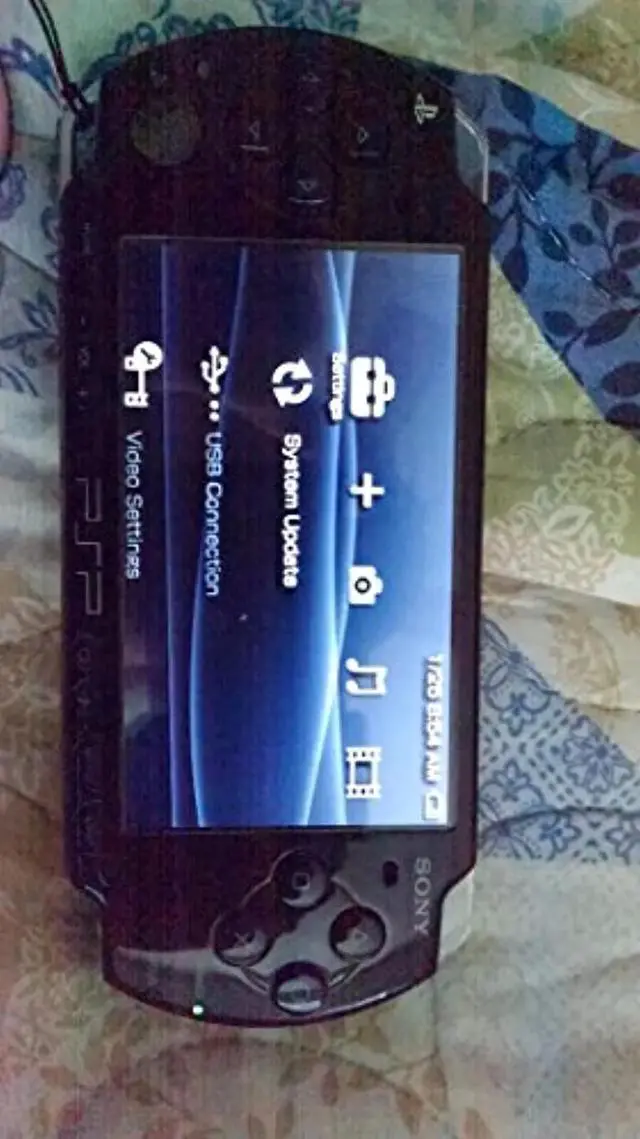 Alt view image 2 of 4 - Sony PlayStation Portable PSP-2001 Handheld Gaming System Black
