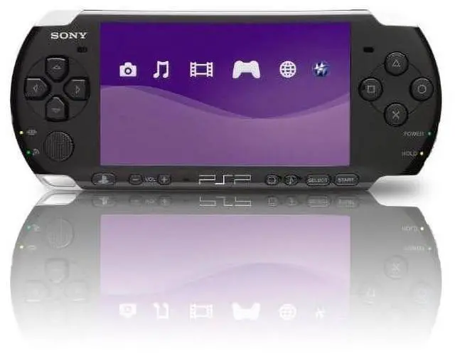 Main image of Sony PlayStation Portable PSP-3000 Handheld Gaming Console Black
