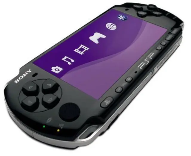 Alt view image 3 of 3 - Sony PlayStation Portable PSP-3000 Handheld Gaming Console Black