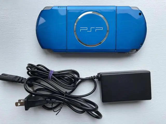 Alt view image 2 of 5 - Sony PlayStation Portable PSP-3000 Handheld Console Radiant Blue 100% OEM