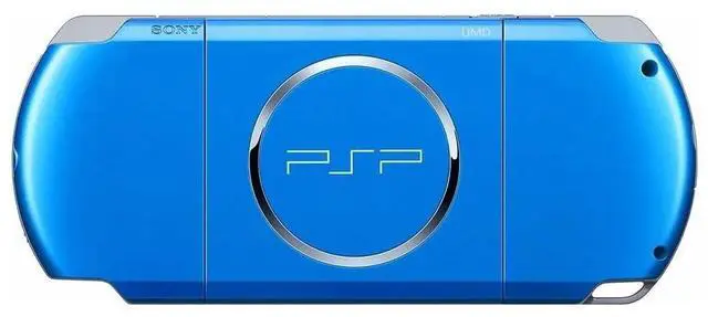 Alt view image 4 of 5 - Sony PlayStation Portable PSP-3000 Handheld Console Radiant Blue 100% OEM