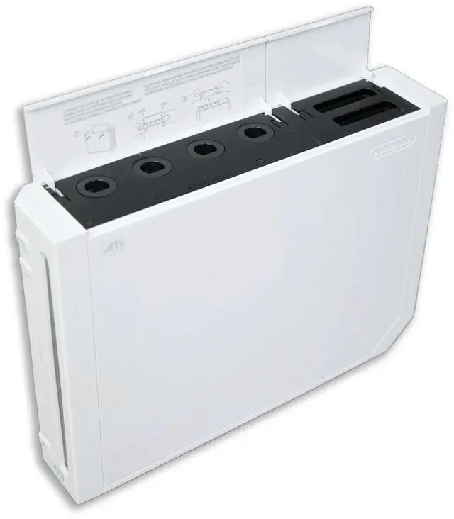 Alt view image 4 of 6 - Nintendo Wii Console Wii Game System White with Wii Sports & Sports Resort (Refurbished)