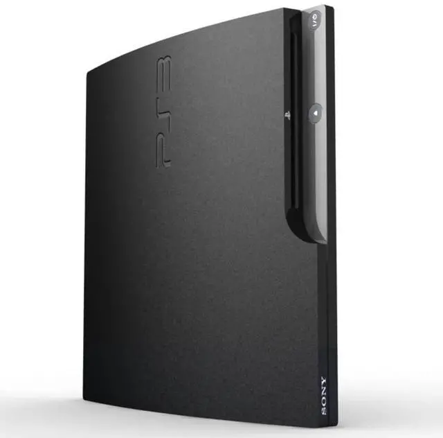 Alt view image 4 of 5 - Sony PlayStation 3 (PS3) Console Slim 120GB Black with Call of Duty Black Ops and 2 Retrofam Controllers