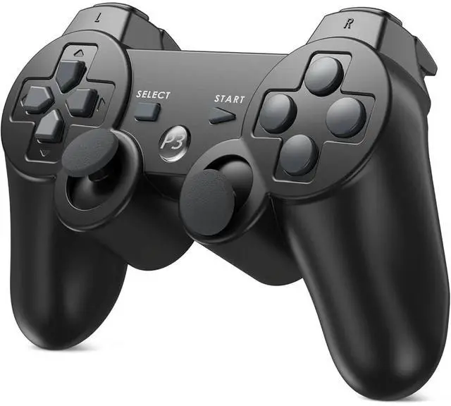 Alt view image 5 of 5 - Sony Playstation 3 PS3 Console Slim 160GB Black with The Last of Us and 2 Retrofam Controllers