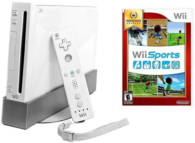 Main image of Nintendo Wii Console White - Wii Sports Bundle