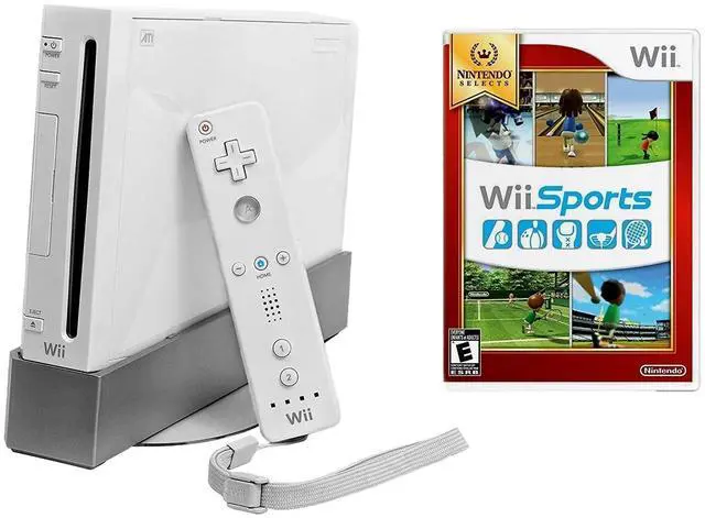Alt view image 2 of 3 - Nintendo Wii Console White - Wii Sports Bundle