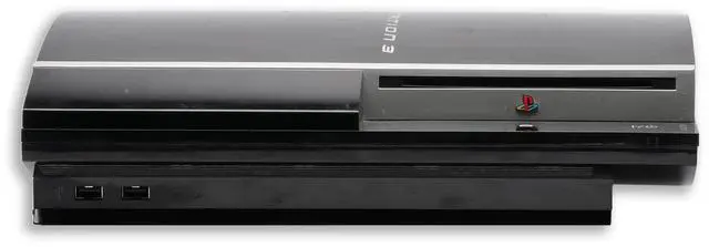 Alt view image 3 of 5 - Sony PlayStation 3 PS3 Console Original 40GB Black with The Last of Us and Two Retrofam Controllers