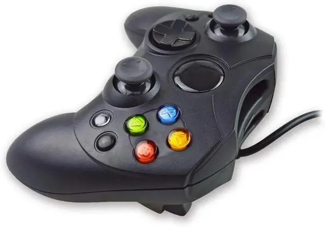 Alt view image 2 of 5 - RetroFam Xbox Original Controller - The Duke Video Game Controller, Black