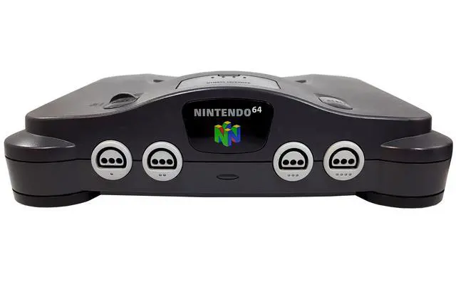 Alt view image 2 of 4 - Nintendo 64 Video Game Console with Controller and Cables