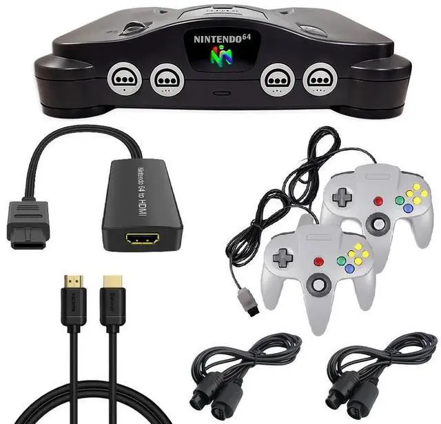 Main image of Nintendo 64 N64 Game Console Premium Bundle