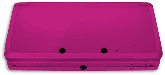 Alt view image 4 of 4 - Nintendo 3DS Handheld Video Game Console with Carrying Case and 4GB SD, Gloss Pink