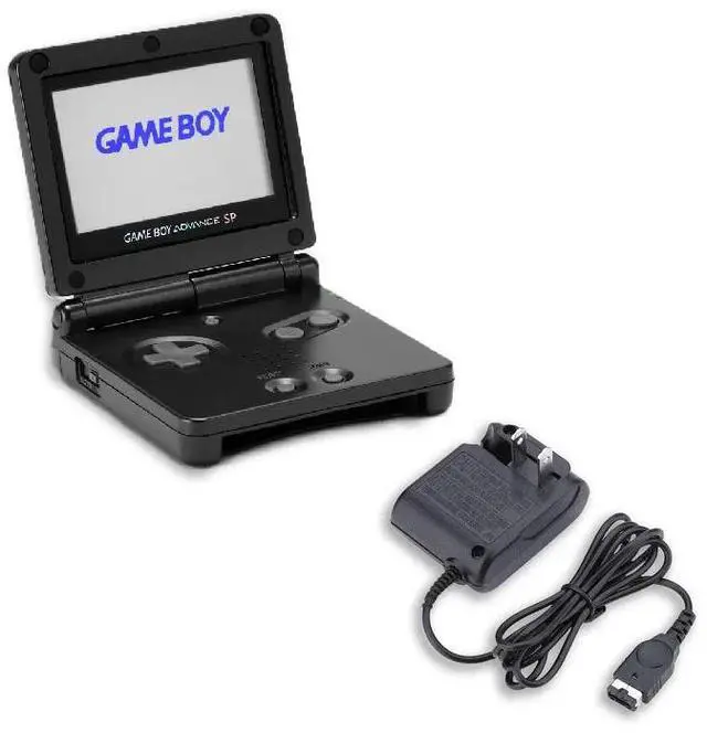 Main image of Nintendo Game Boy Advance SP GBA SP Gaming Console, Onyx Black