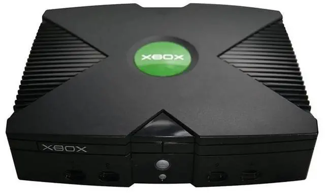 Alt view image 4 of 5 - Restored Microsoft Xbox Original Gaming Console, 2 Retrofam Controllers (Restored)