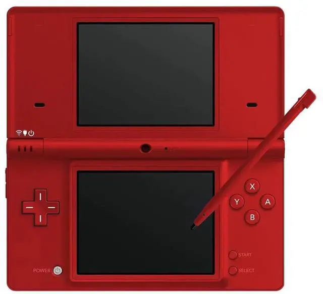 Main image of Nintendo DSi Handheld Video Game Console - Red