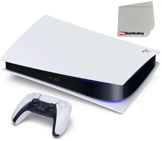 Alt view image 2 of 2 - Sony PlayStation 5 Digital Edition (Sony PS5 Digital) Video Game Console