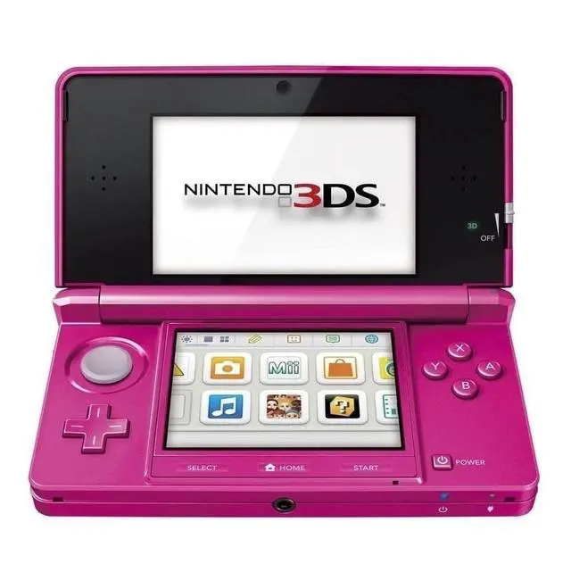 Alt view image 4 of 4 - Nintendo 3DS Game Console, Random Color