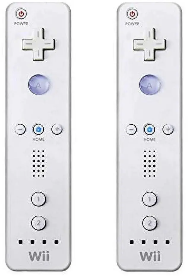 Main image of Remote Controller White 2 Pack For Wii