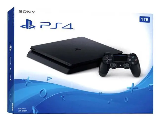 Alt view image 4 of 5 - Sony CUH-2015B PlayStation 4 Slim 1TB