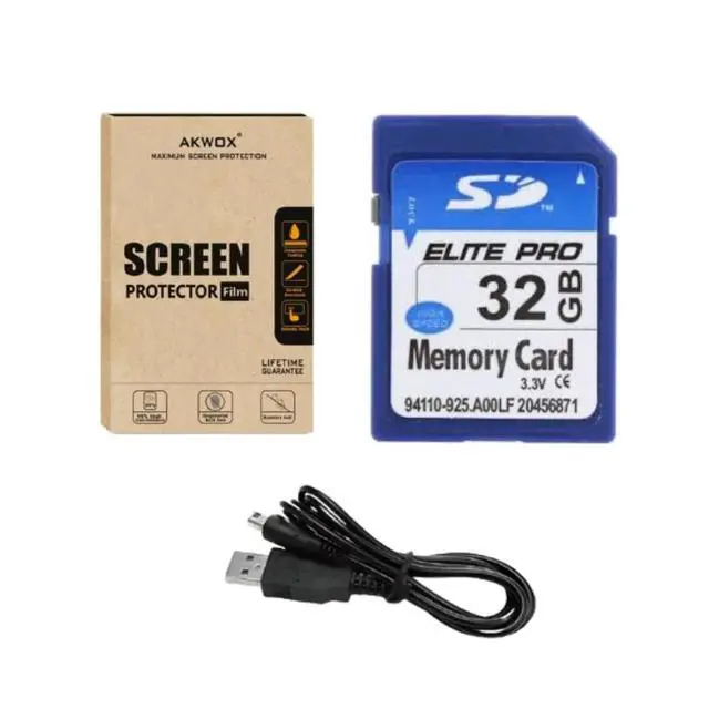Alt view image 4 of 5 - Nintendo 3DS Handheld Gaming Console - Cobalt Blue Bundle with RetroFam 32GB SD Card & Glass Screen Protector